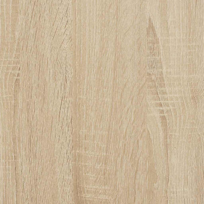 Bed Frame No Mattress Sonoma Oak 90x190 cm Single Engineered Wood