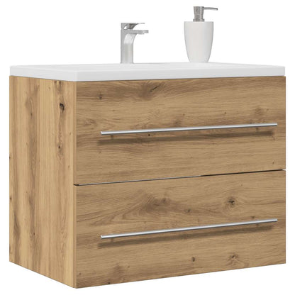 Artisan Oak Bathroom Sink Cabinet, Engineered Wood, 60x38.5x48 cm