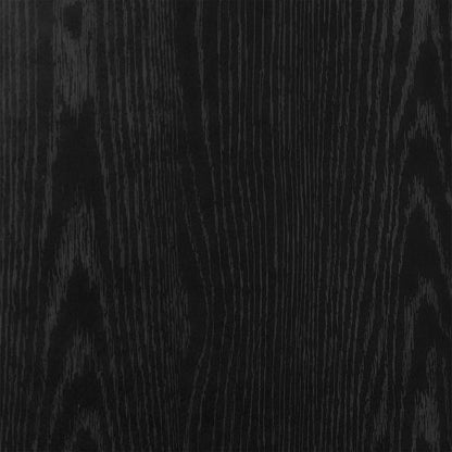 Bed Frame without Mattress Black Oak 75x190 cm Engineered Wood