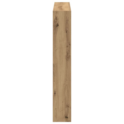 LED Headboard Cabinet - Artisan Oak - 100x17x102 cm