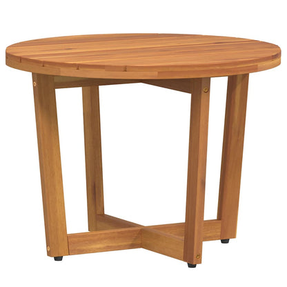 Garden Side Table Round Ø55x40 cm Solid Wood Acacia