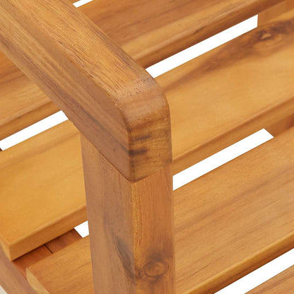 Garden Chairs 2 pcs 50x53x80 cm Solid Wood Acacia