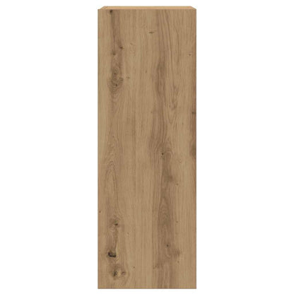 4 Piece TV Cabinet Set Wall-mounted Artisan Oak Engineered Wood