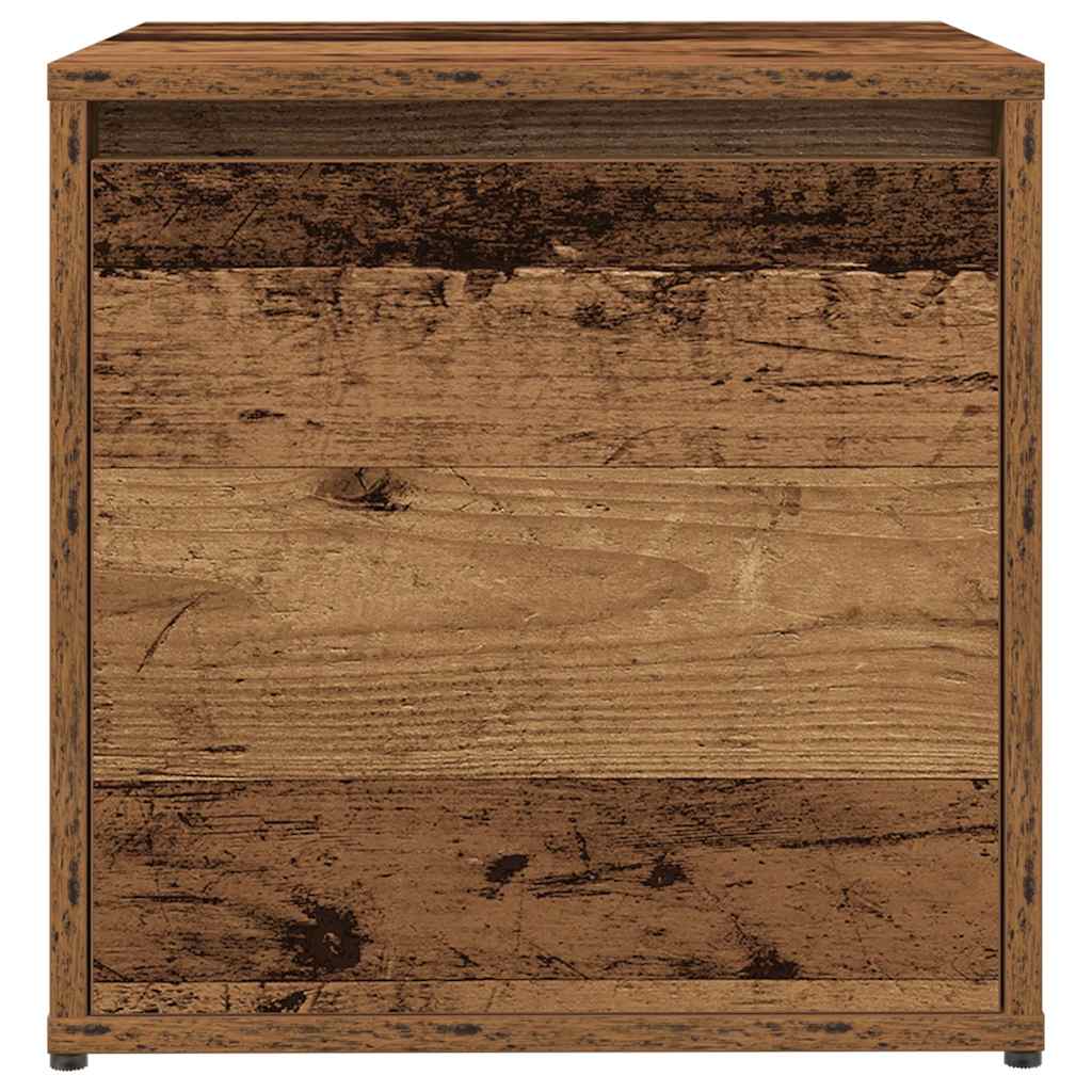 Vintage Hallway Furniture Set: Old & Engineered Wood Elegance