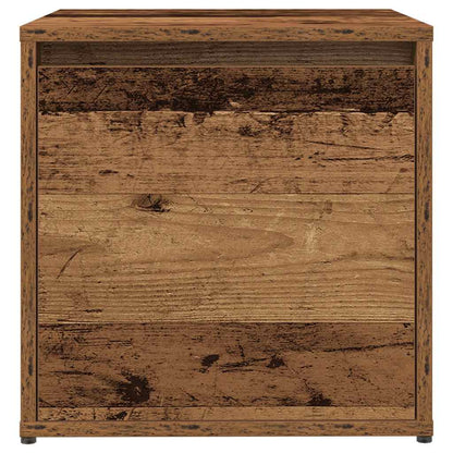 Vintage Hallway Furniture Set: Old & Engineered Wood Elegance