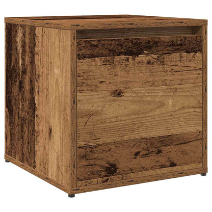 Vintage Hallway Furniture Set: Old & Engineered Wood Elegance