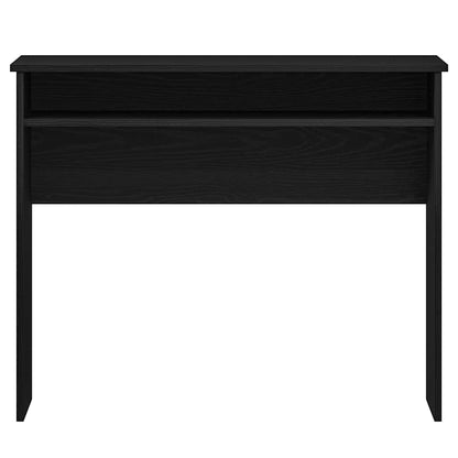 Sleek Black Oak Desk 90x50x74 cm - Durable Engineered Wood