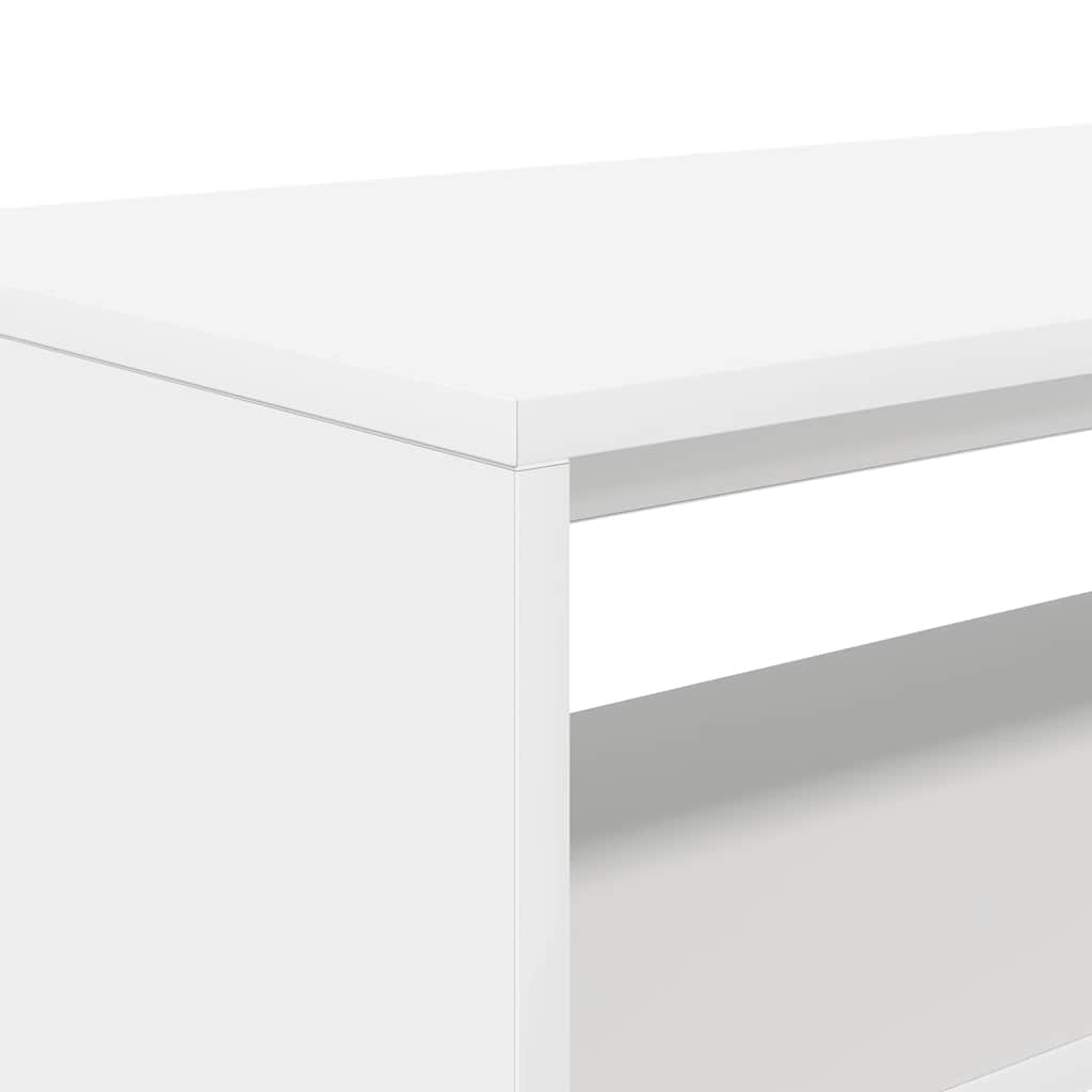 TV Cabinet White 60x40x40 cm Engineered Wood