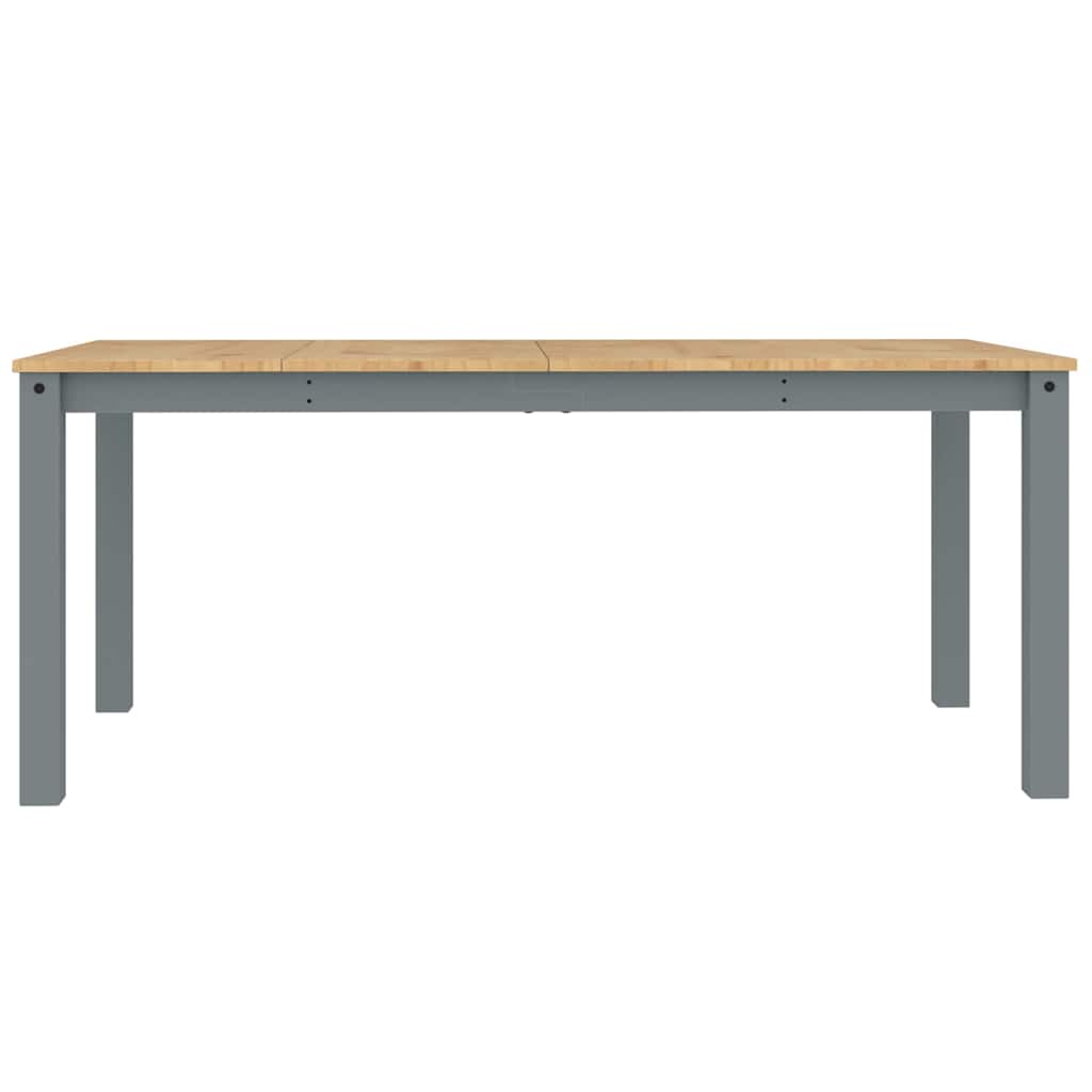 4 Piece Dining Set Panama Grey Solid Wood Pine