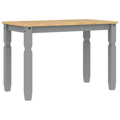 5 Piece Dining Set Panama Grey Solid Wood Pine