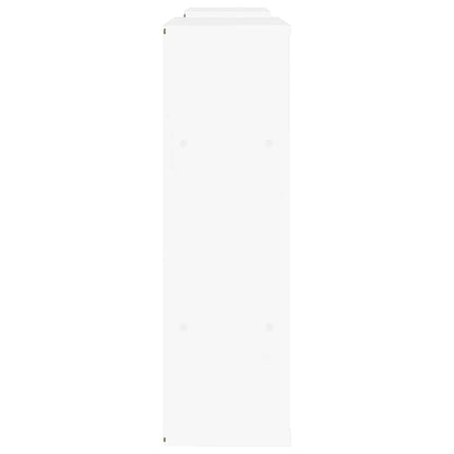 5 Piece TV Units with Storage ODDA White Solid Wood Pine