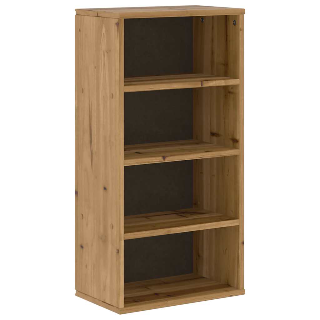 4 Piece TV Units with Storage ODDA Solid Wood Pine