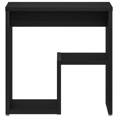Nightstand Black Oak 40x30x40 cm Made of Engineered Wood