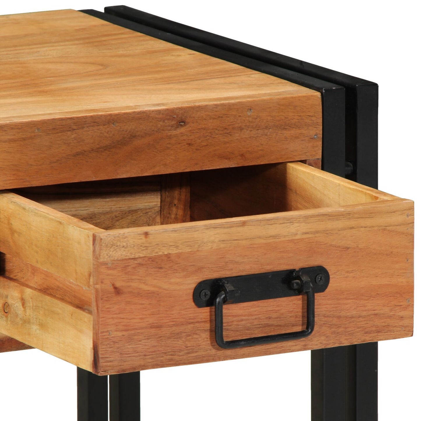 Solid Acacia Wood Nightstands 2-Pack 40x40x50 cm - Stylish & Durable