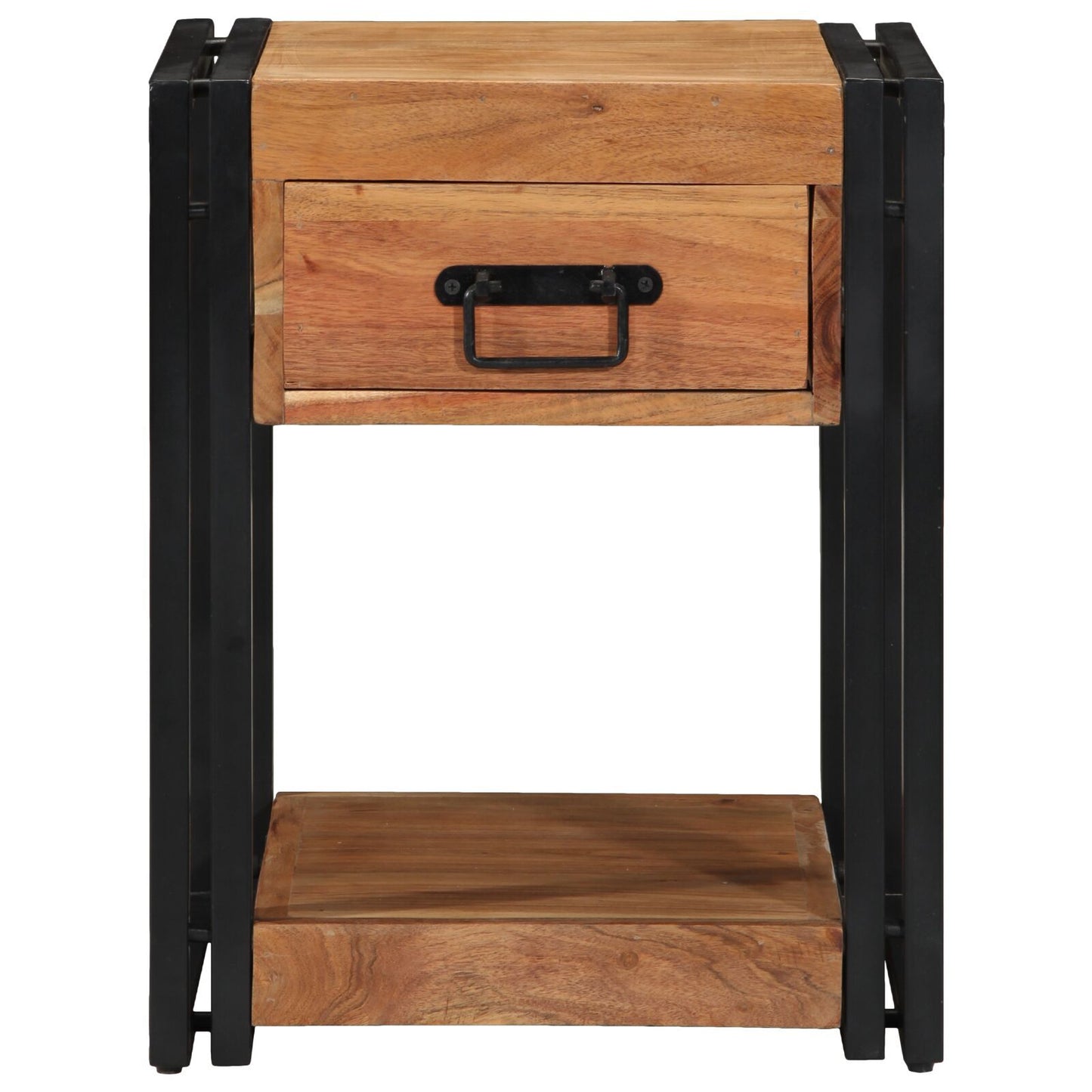 Solid Acacia Wood Nightstands 2-Pack 40x40x50 cm - Stylish & Durable
