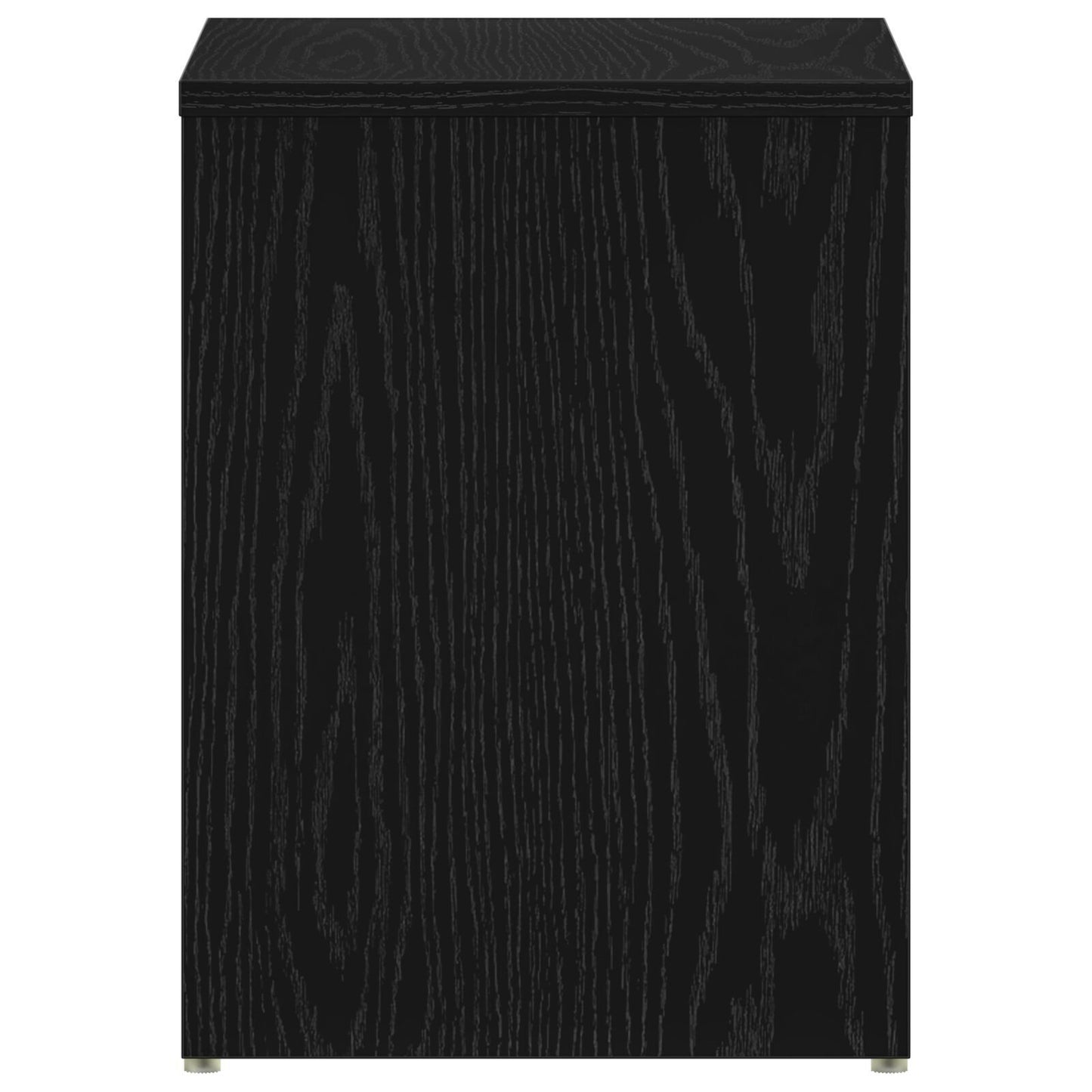 Nightstand Black Oak 40x30x40 cm Made of Engineered Wood