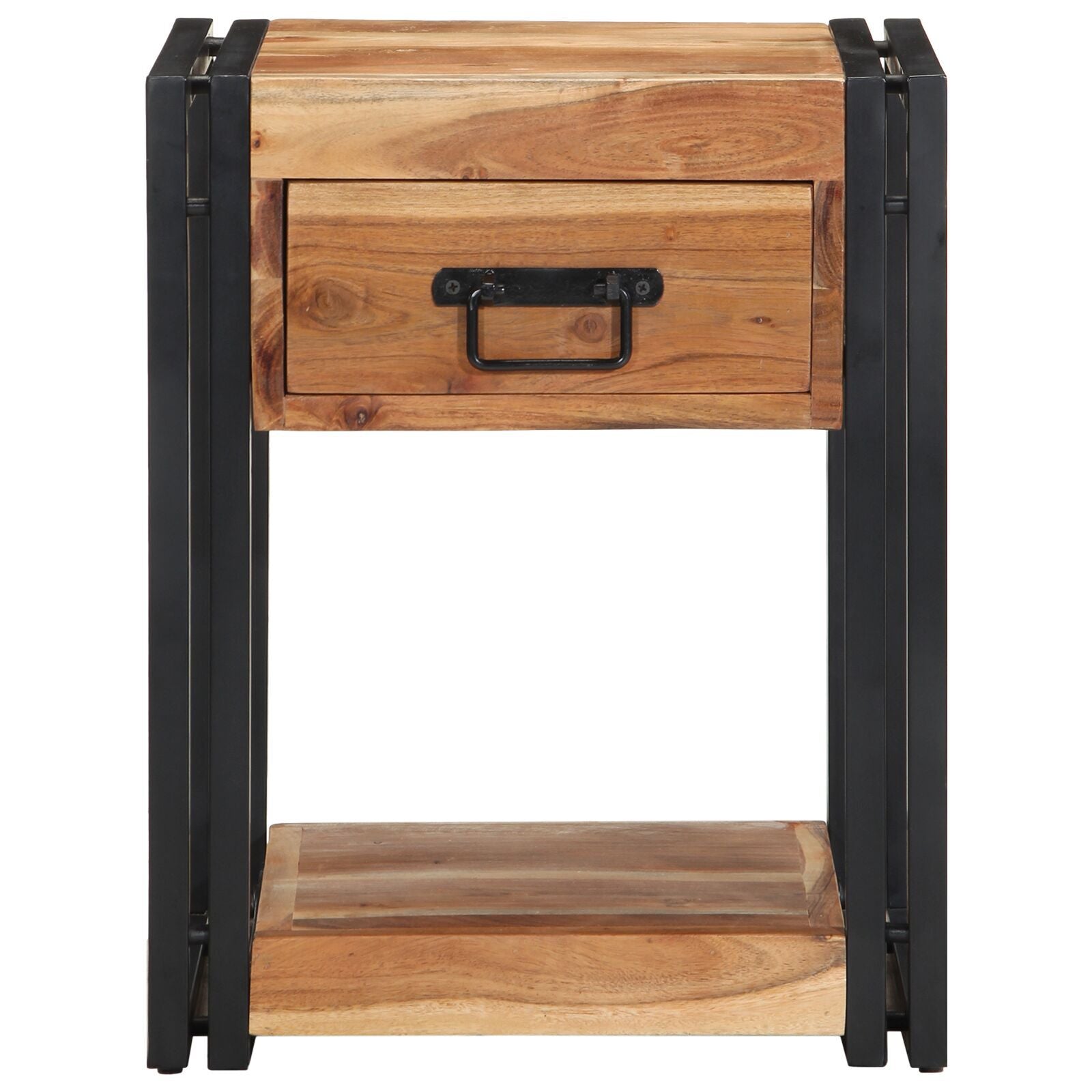 Solid Acacia Wood Nightstands 2-Pack 40x35x50 cm - Stylish & Durable