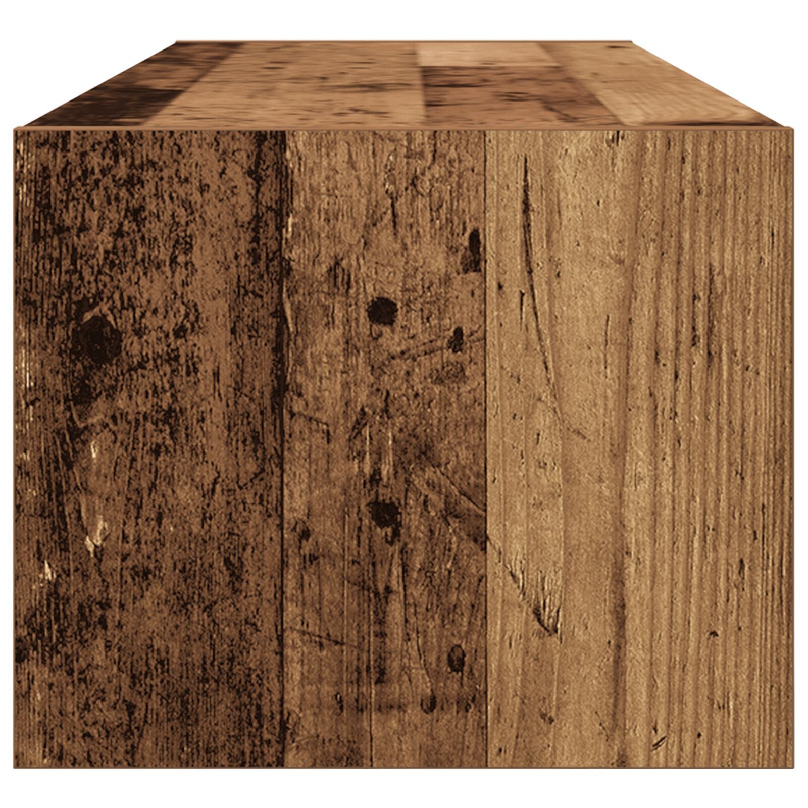 Rustic TV Cabinet in Engineered Wood – 100x31x25.5cm