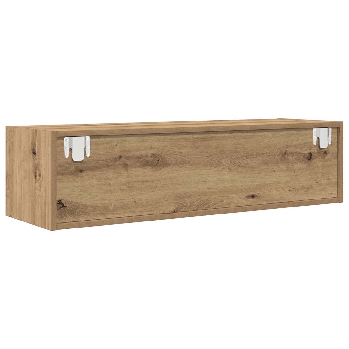 Artisan Oak TV Cabinet - 100x31x25.5cm Engineered Wood