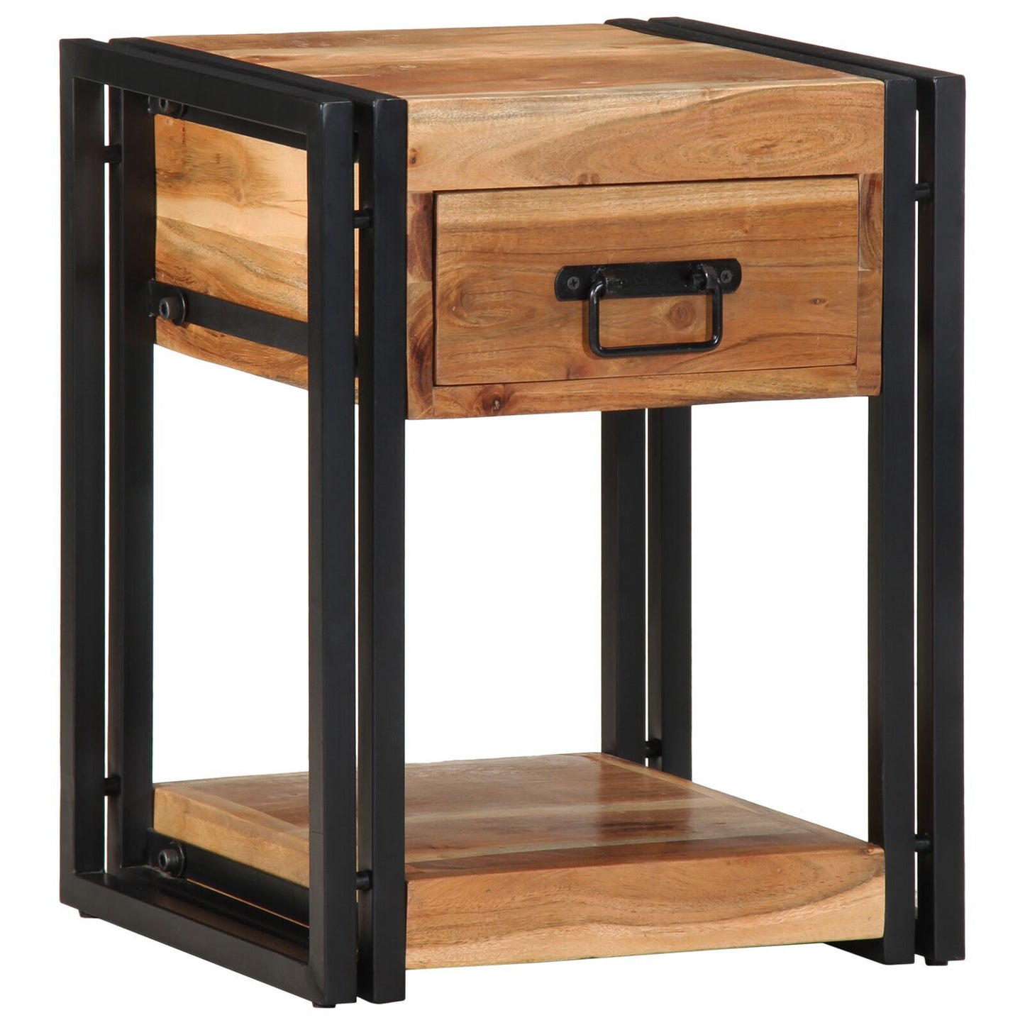 Solid Acacia Wood Nightstand 40x35x50 cm - Stylish & Durable