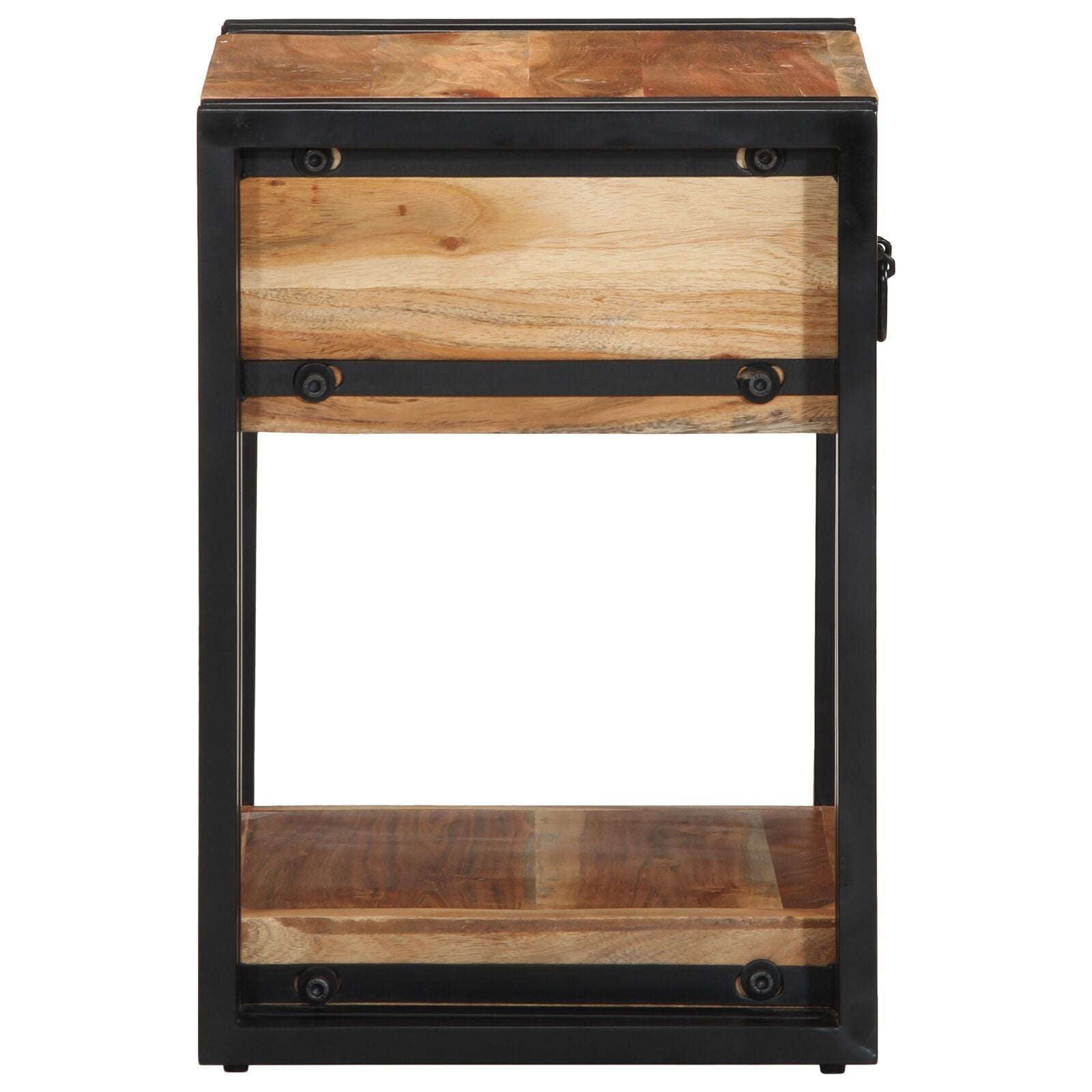 Solid Acacia Wood Nightstand 40x35x50 cm - Stylish & Durable