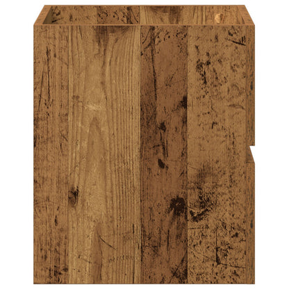 Rustic Sink Cabinet, Old Wood, 41x38.5x45 cm - Engineered Wood