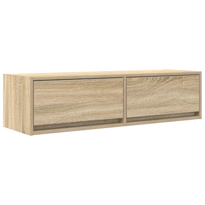 Sonoma Oak TV Cabinet 100x31x25.5 cm - Stylish Engineered Wood