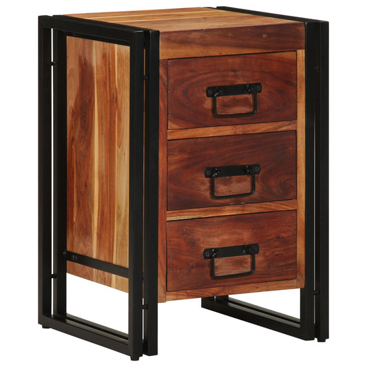 Bedside Cabinet 40x40x59 cm Solid Wood Acacia