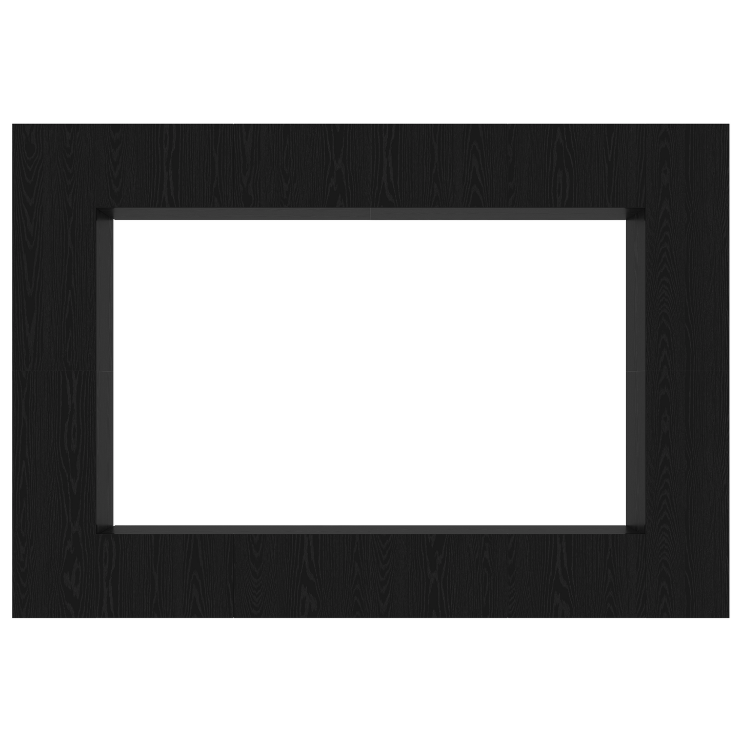 12 Piece TV Cabinet Set Wall-mounted Black Oak Engineered Wood
