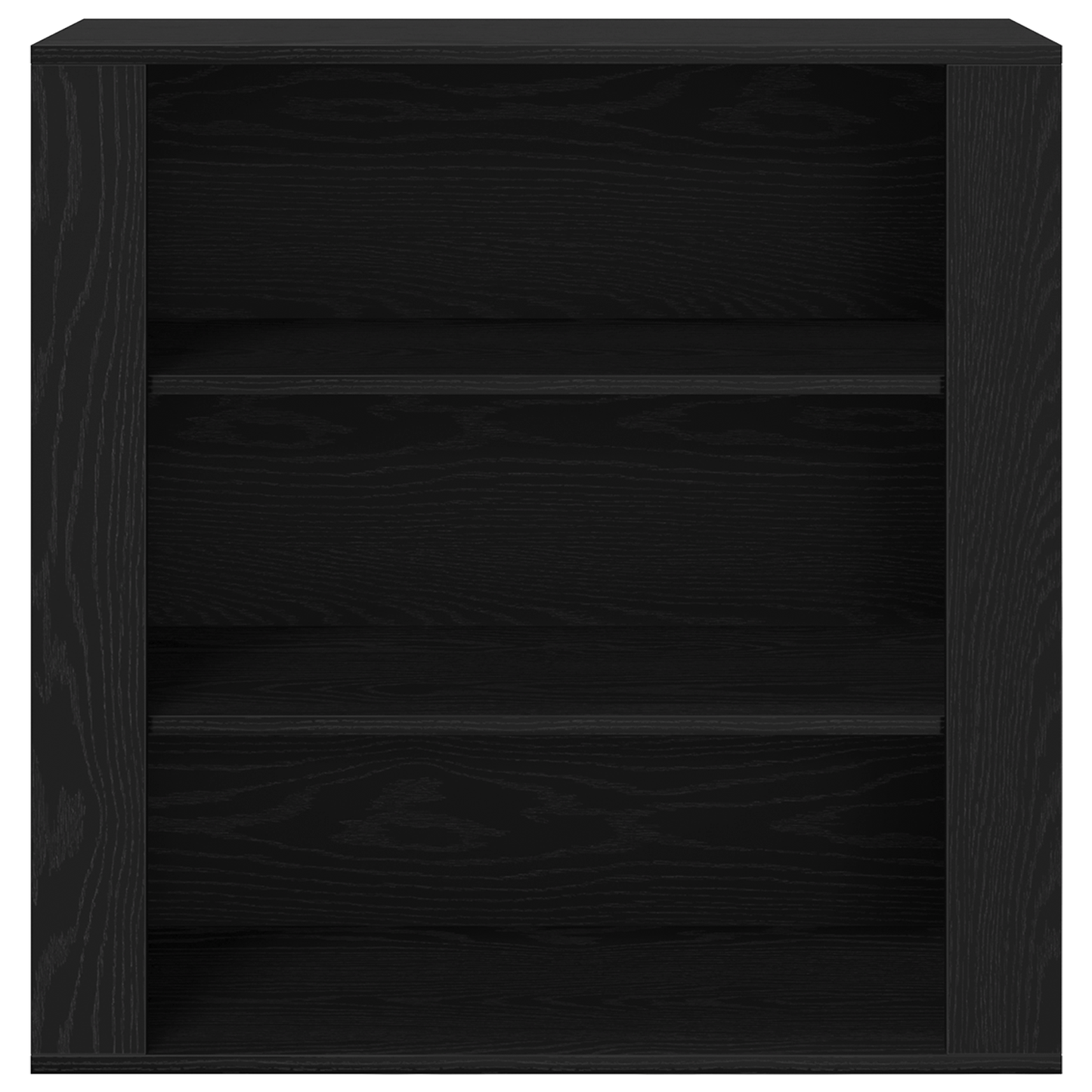 Highboard Black Oak Engineered Wood