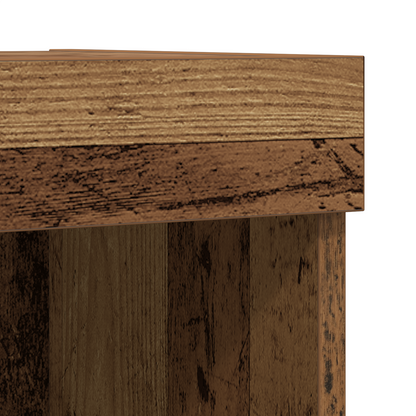 Floating Shelf 2 pcs Old Wood 40x28.5x40 cm Engineered Wood