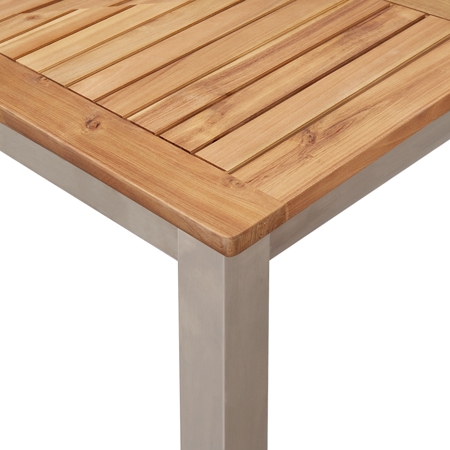 7 Piece Garden Dining Set Solid Wood Acacia