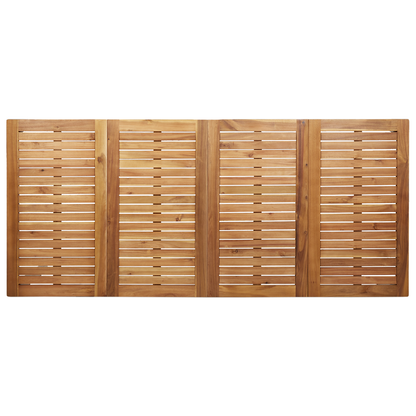 7 Piece Garden Dining Set in Solid Wood Teak