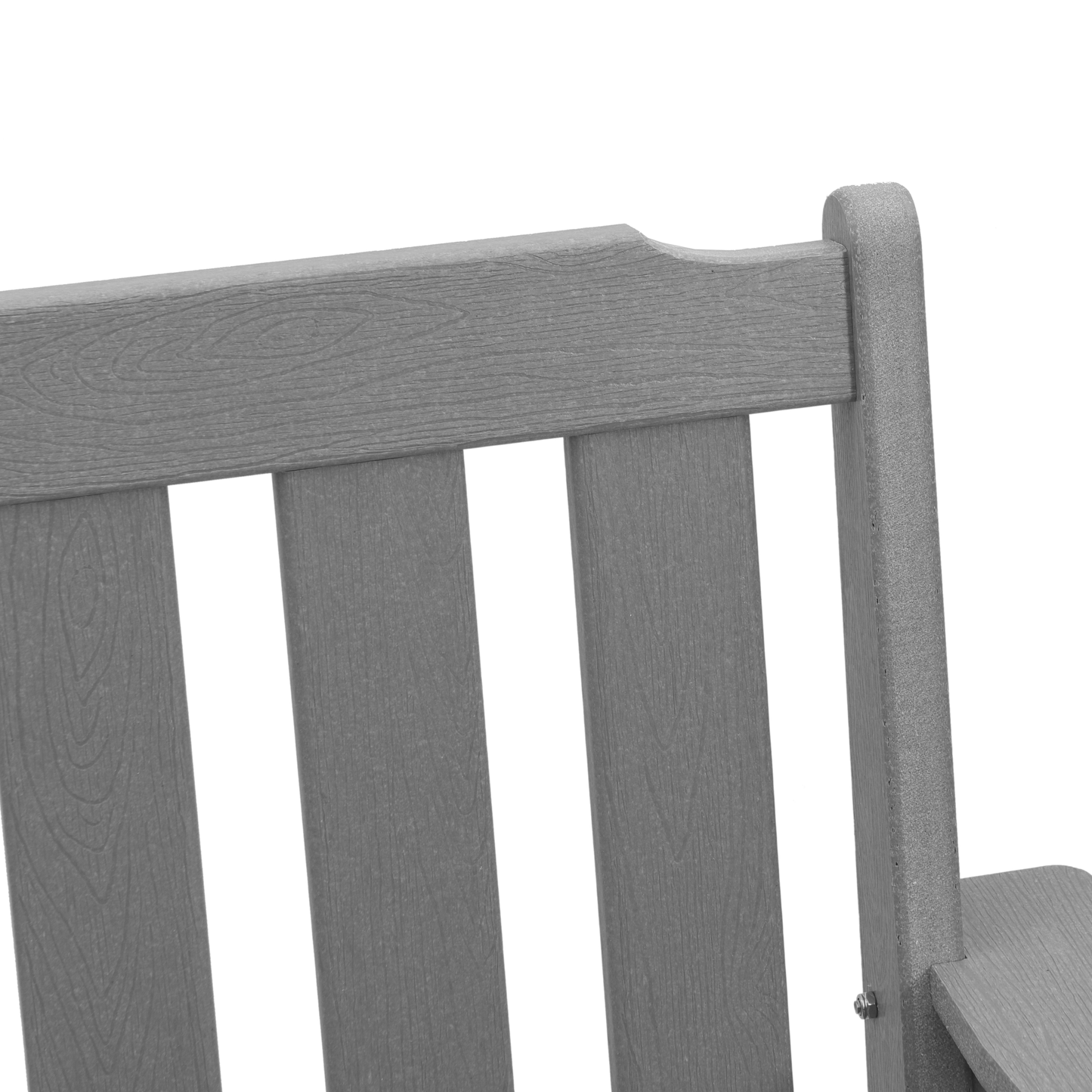 Garden Dining Chairs 4 pcs Light Grey 65.5x55.5x88 cm HDPE