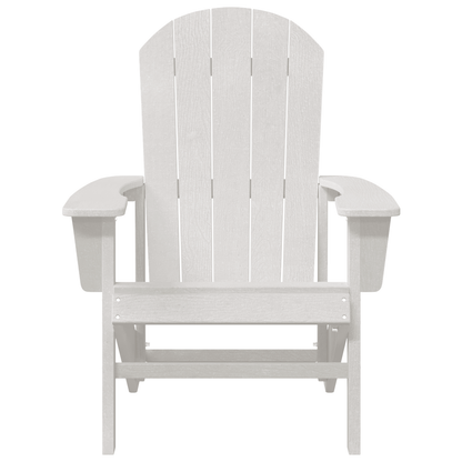 Adirondack Chairs 2 pcs White 74x82x90 cm HDPE