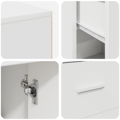 Corner Desk White 102x88x75 cm Engineered Wood