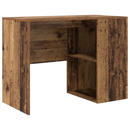 Corner Desk Old Wood 102x88x75 cm Engineered Wood