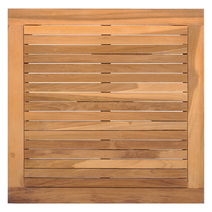 5 Piece Garden Bench Set with Cushions Solid Wood Teak