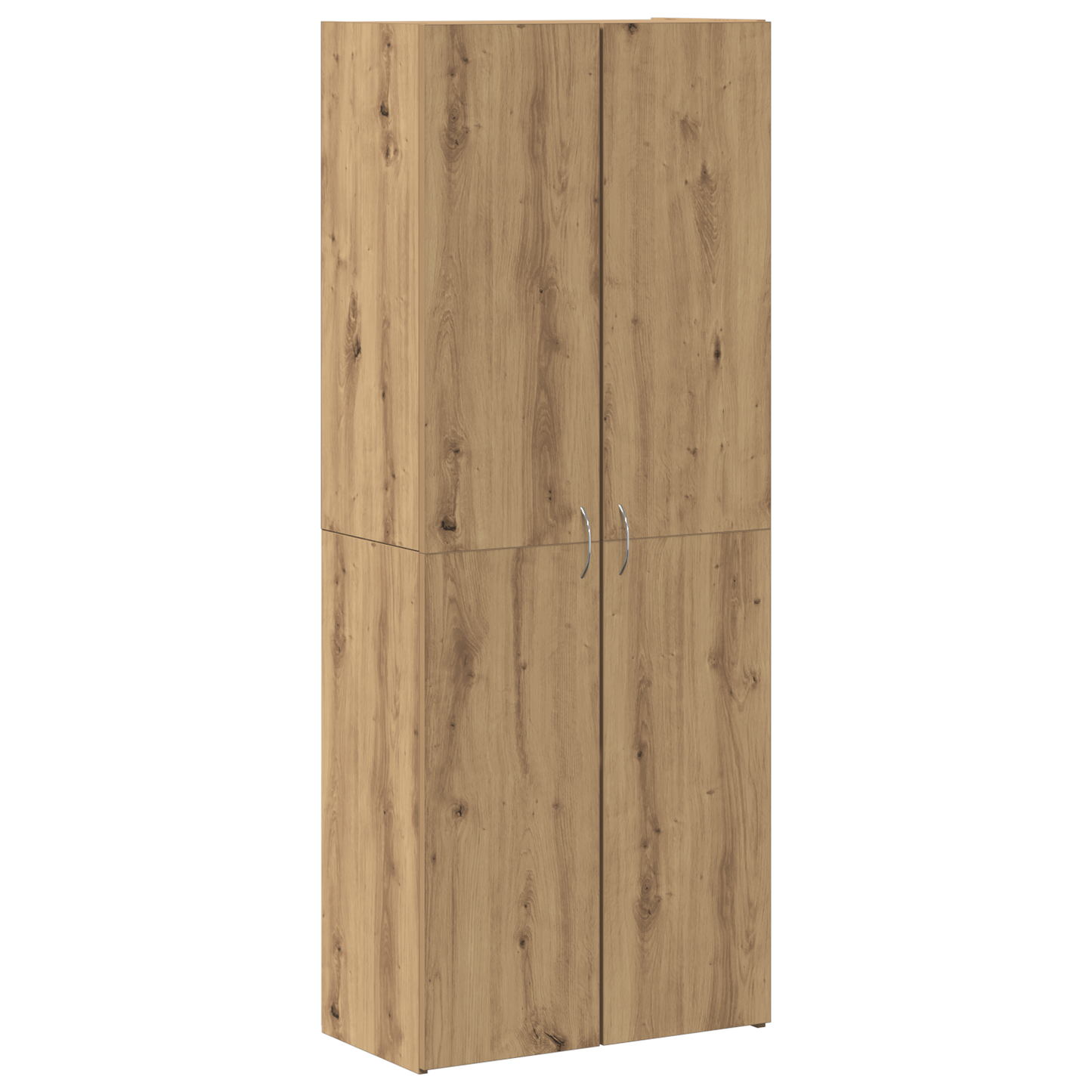 Office Cabinet Set of 2 Artisan oak Engineered wood