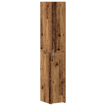 Highboard Old Wood 30x42.5x185 cm Engineered Wood