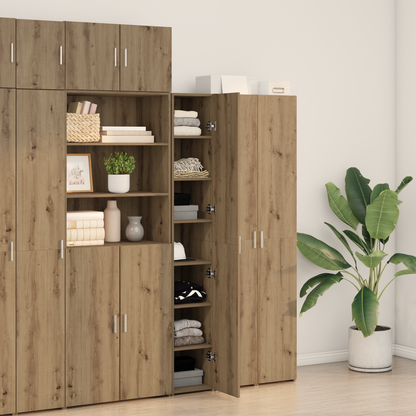 Highboard Artisan Oak 30x42.5x185 cm Engineered Wood