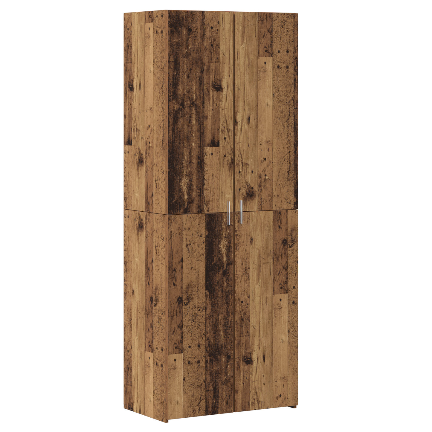 Highboard Old Wood 70x42.5x185 cm Engineered Wood