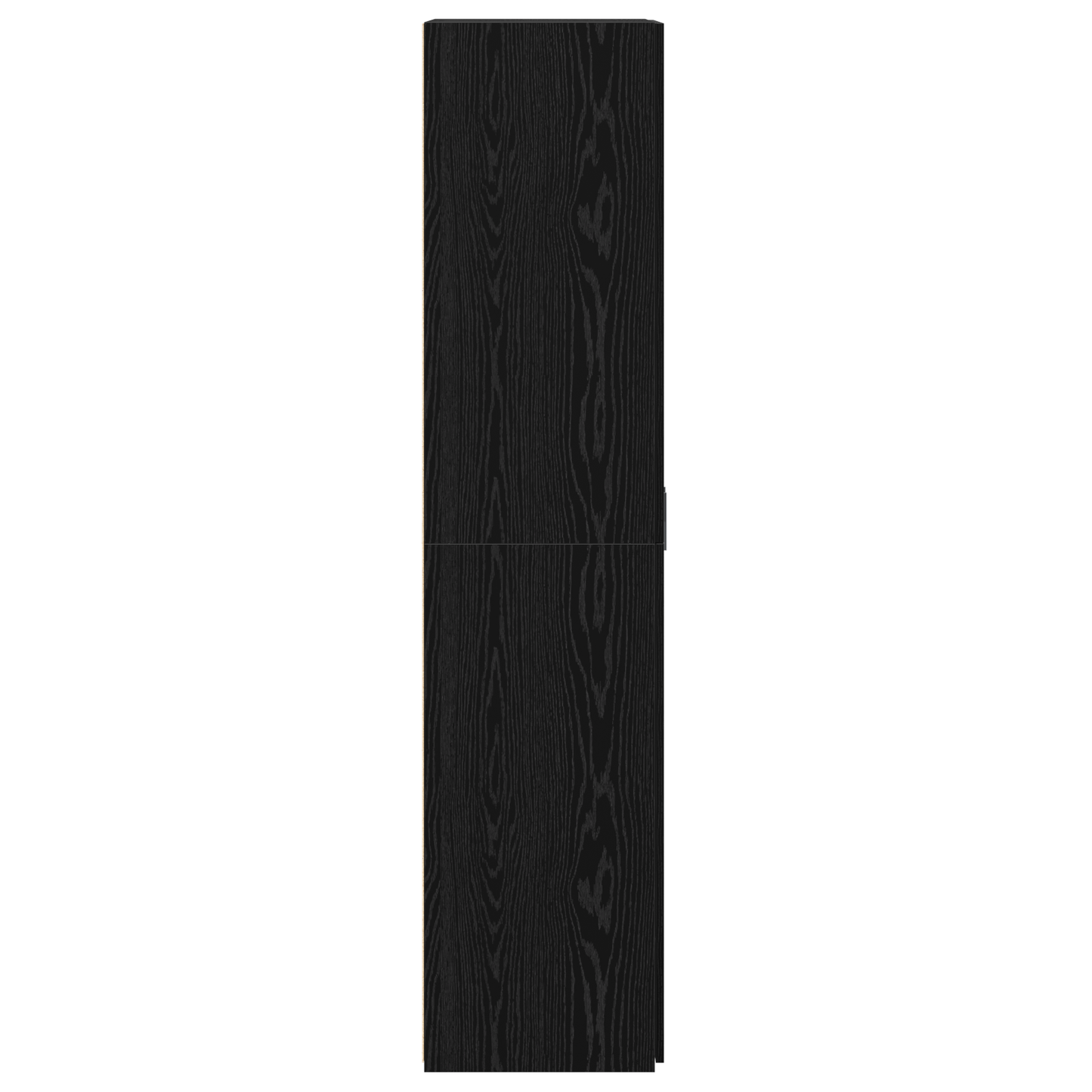 Highboard Black Oak 70x42.5x185 cm Engineered Wood