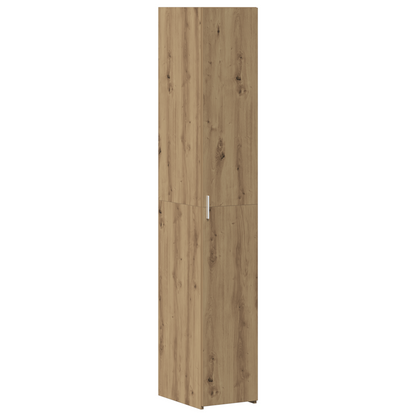 Slim Storage Cabinet Artisan Oak 30x42.5x225 cm Engineered Wood