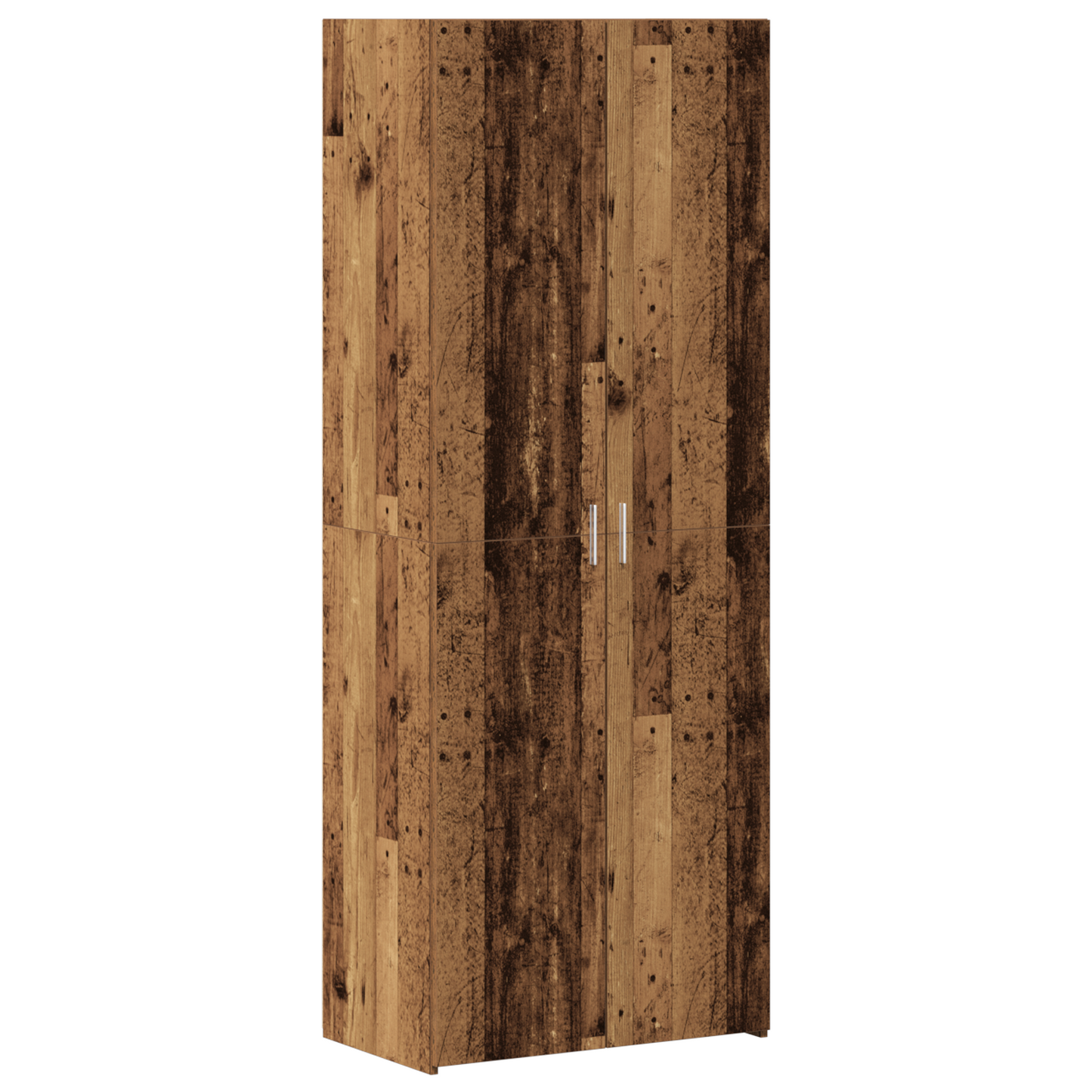 Storage Cabinet Old Wood 70x42.5x225 cm Engineered Wood