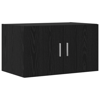 Storage Cabinet Black Oak 70x42.5x225 cm Engineered Wood