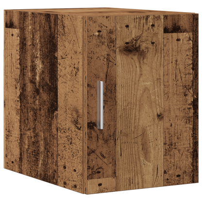Slim Storage Cabinet Old Wood 30x42.5x225 cm Engineered Wood