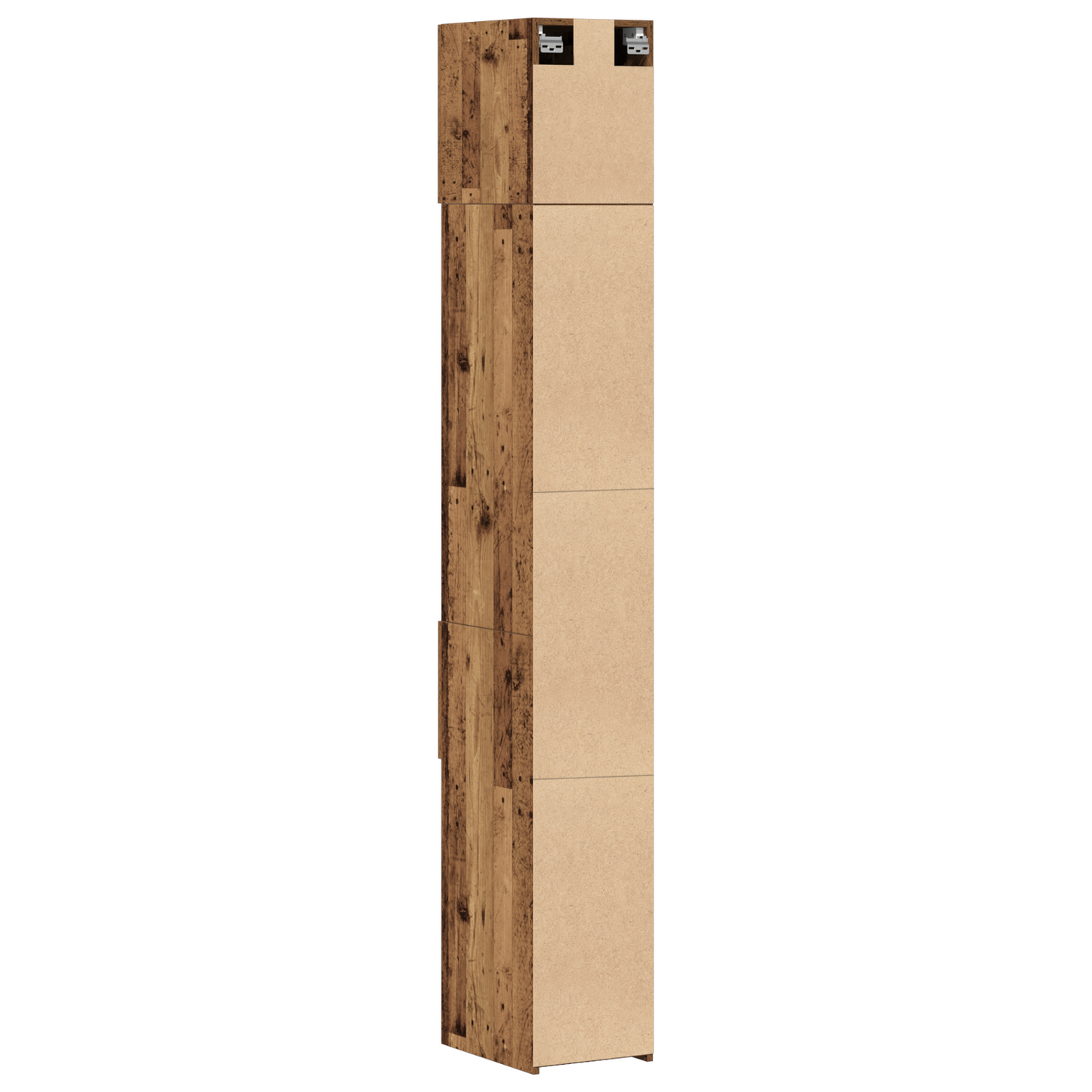 Slim Storage Cabinet Old Wood 30x42.5x225 cm Engineered Wood