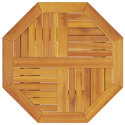 3 Piece Folding Bistro Set Solid Wood Acacia