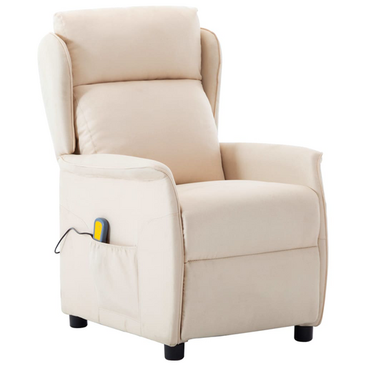 Massage Chair Cream Fabric
